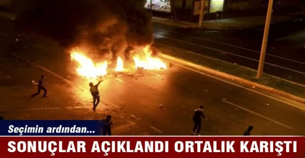 Seçim sonuçları açıklandı ortalık karıştı