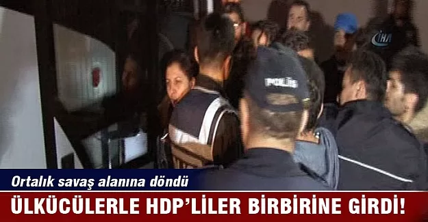 Eskişehir’de ortalık savaş alanına döndü