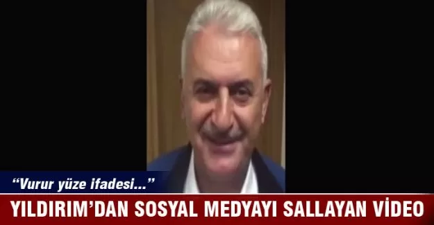 Binali Yıldırım'dan sosyal medyayı sallayan video