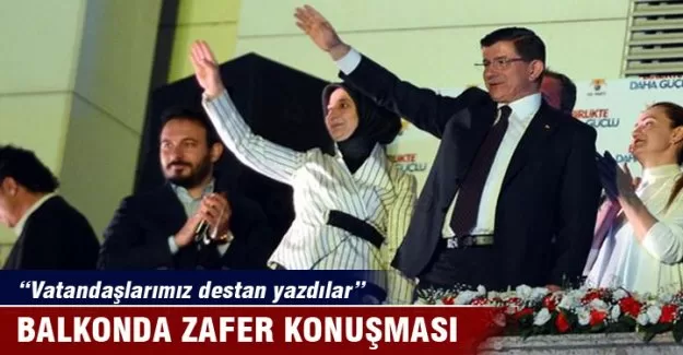 "Vatandaşlarımız destan yazdı"