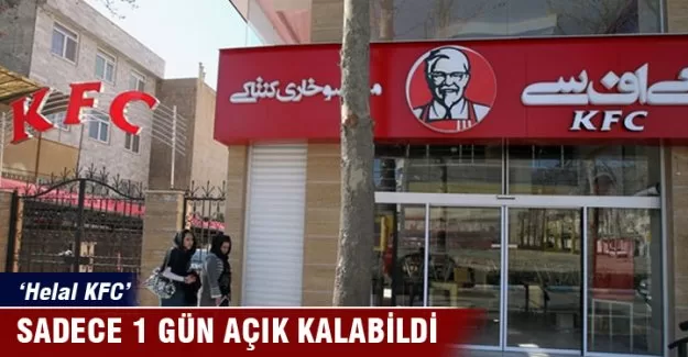 İran'da açılan fast food şubesi bir gün açık kaldı