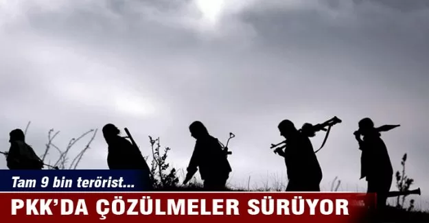 PKK'da çözülmeler devam ediyor!