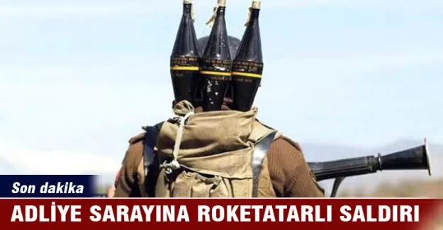 Cizre’de adliye sarayına roketatarlı saldırı