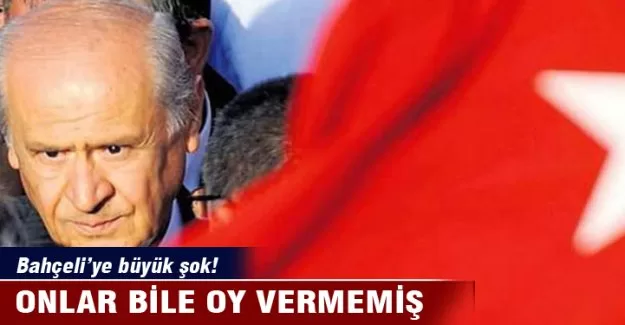 Bahçeli'ye büyük şok!