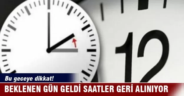 Yaz Saati uygulaması bitiyor