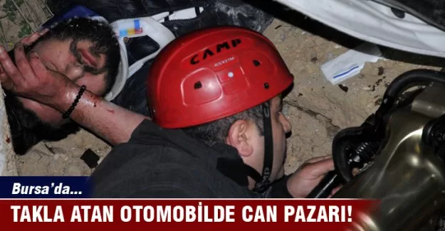 Bursa'da trafik kazası: 5 yaralı