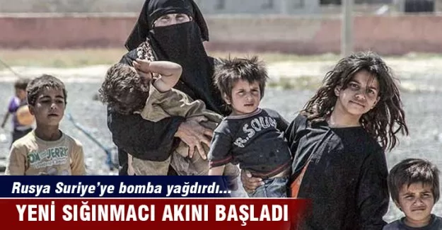 Rus saldırıları yeni sığınmacı akını başlattı