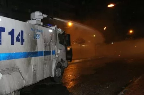 Diyarbakır’da polis müdahalesi!