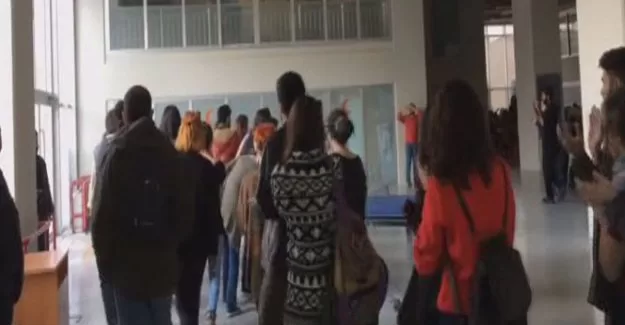 Üniversitede arbede!