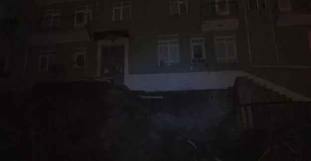 Başkent’te doğalgaz borusu patladı panik yaşandı