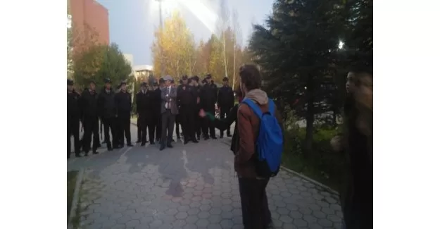 Üniversitede kavga: 11 gözaltı