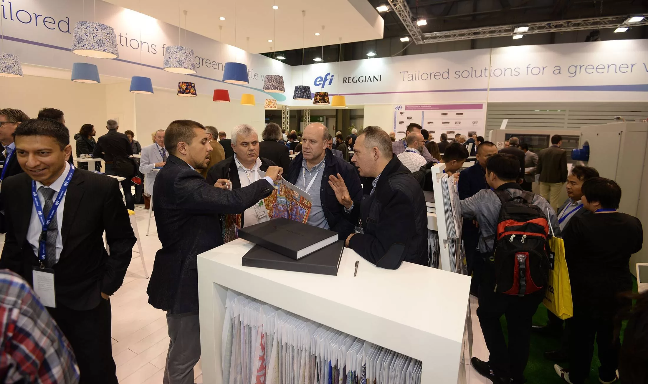 Tekstilin başkentinden tekstil fuarına büyük ilgi