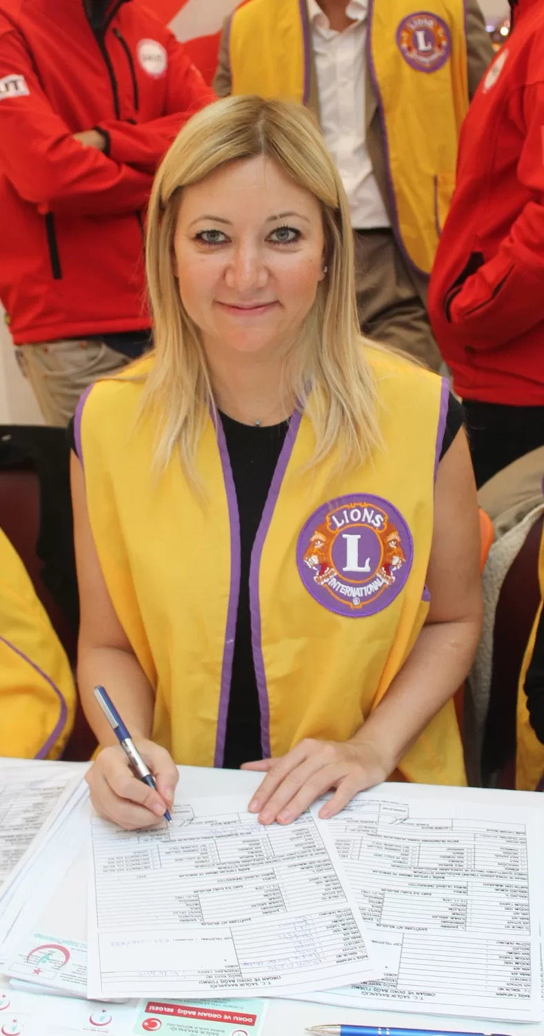 Karagöz LIONS üyeleri organ bağışına dikkat çekti