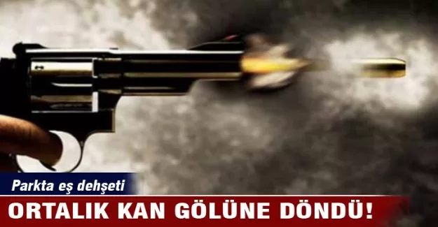 Parkta eş dehşeti!