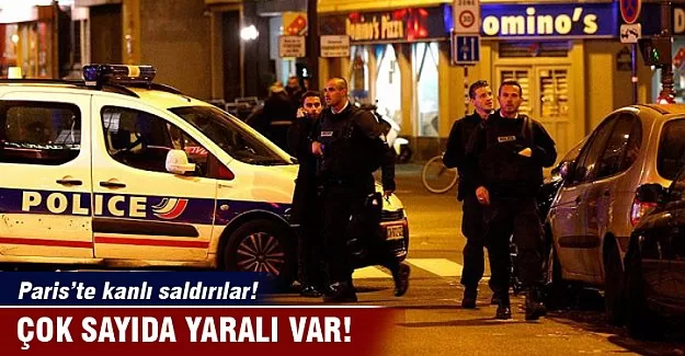 Paris'te kanlı saldırılar! Çok sayıda ölü var!