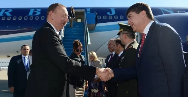 Azerbaycan Cumhurbaşkanı Aliyev Antalya’da