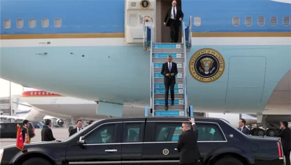 Air Force One Antalya'da