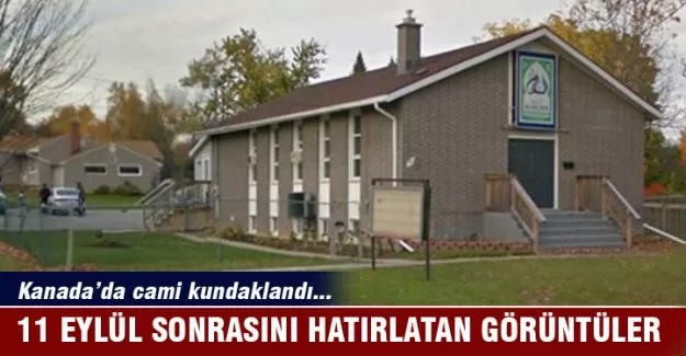 Kanada'da cami kundaklandı