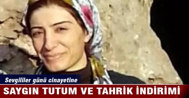 Sevgililer günü cinayetinde şok karar