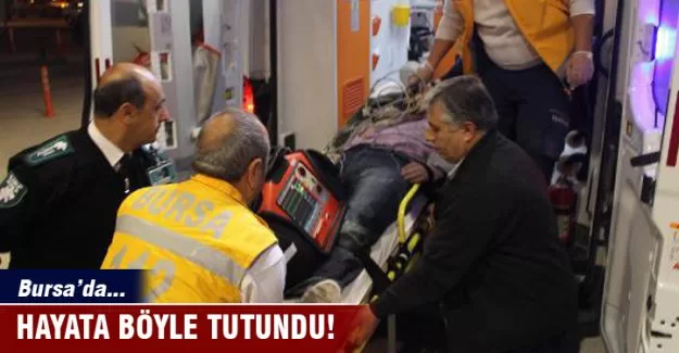 Bursa'da kalp krizi geçirip bisikletten düştü kalbi durdu