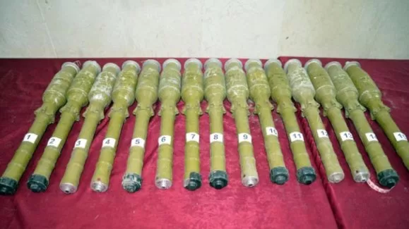 Araçta PKK'nın cephaneliği ele geçirildi