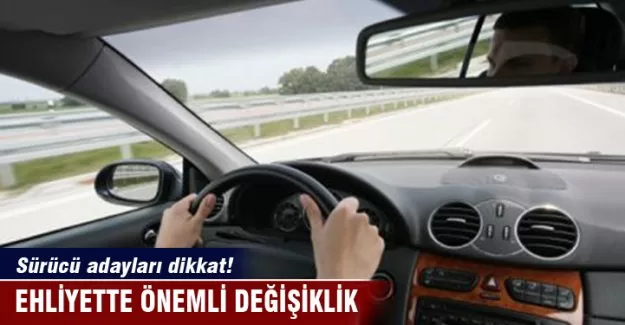 Ehliyet sınavında 'otomatik vites' dönemi