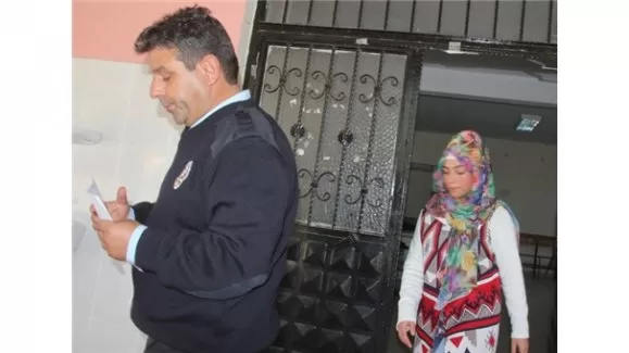 Hamile eşe ’düğme’ dayağı