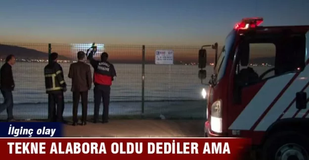 Vatandaşın göz yanılgısı itfaiyeyi seferber etti