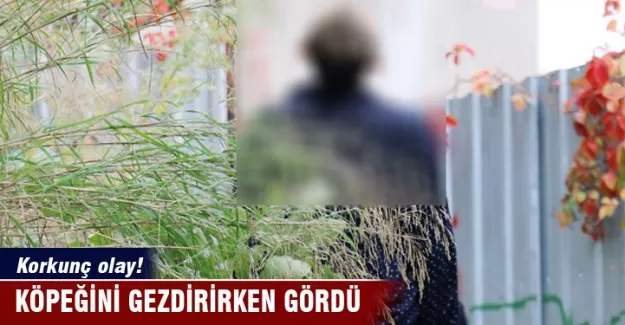 İstanbul'da demire asılmış ceset bulundu