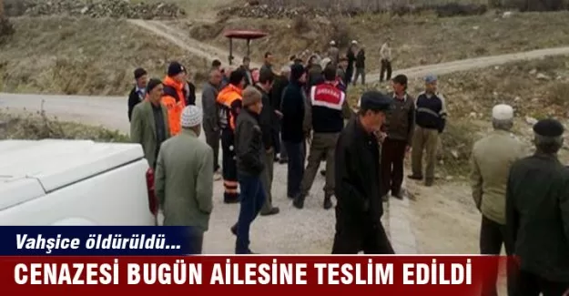 Vahşice öldürülen çocuğun cenazesi teslim edildi