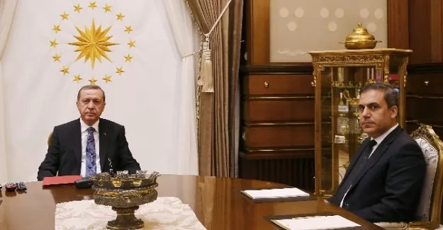 MİT Müsteşarını kabul etti