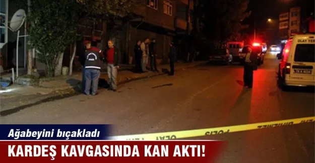 Kardeş kavgasında kan aktı!