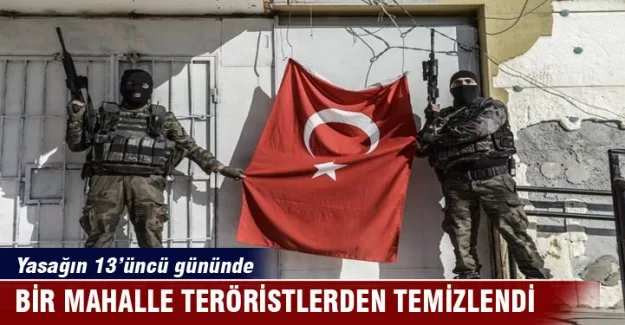 Nusaybin teröristlerden temizleniyor