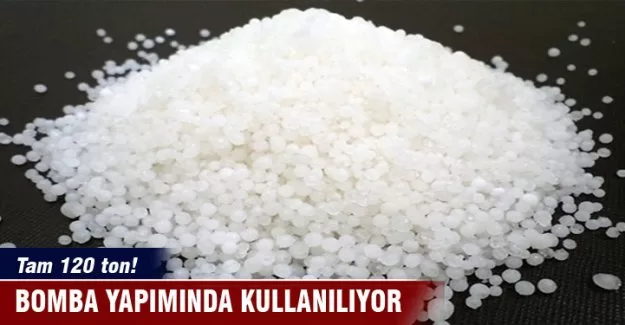 Bomba yapımında kullanılıyor!