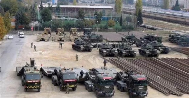 Doğu ve Güneydoğu'ya tank sevkiyatı