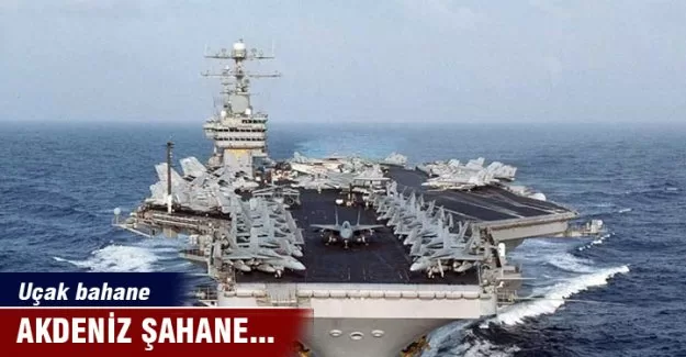 Uçak bahane Akdeniz şahane