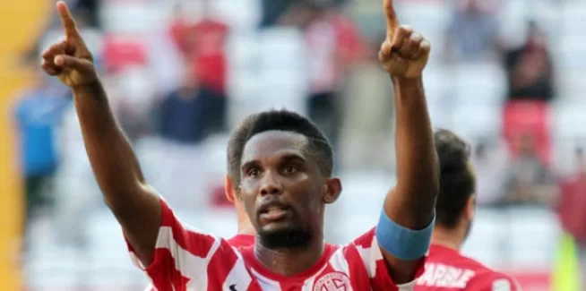 Eto'o Antalyaspor'un kasasını doldurdu