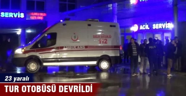 Tur otobüsünde can pazarı!