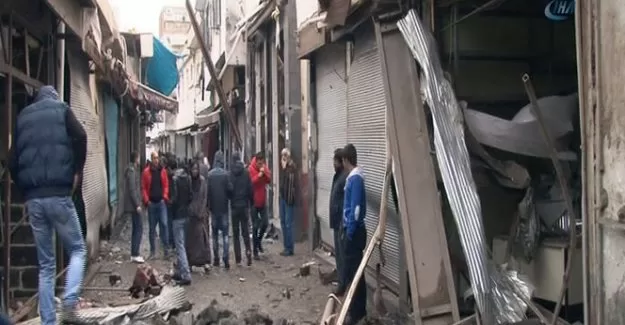 Sur’da yasak kalktı, tahribat ortaya çıktı