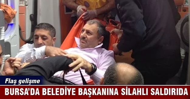 Belediye başkanına silahlı saldırıda flaş gelişme