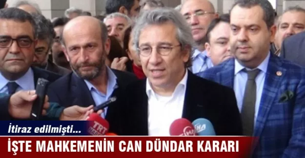 İşte mahkemenin Dündar kararı