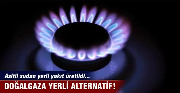 Asitli sudan yerli yakıt üretildi