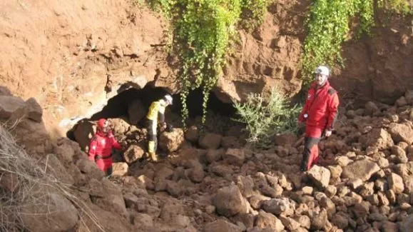 Hatay'da lav tüpü mağarası bulundu