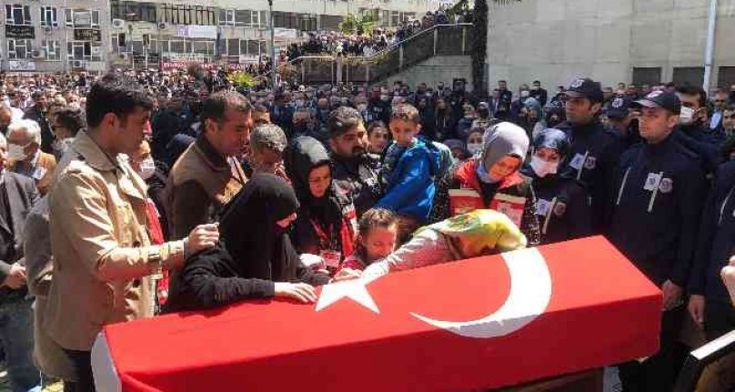 Bursa'daki bombalı saldırıda şehit düşen Cengiz Yiğit'e son veda