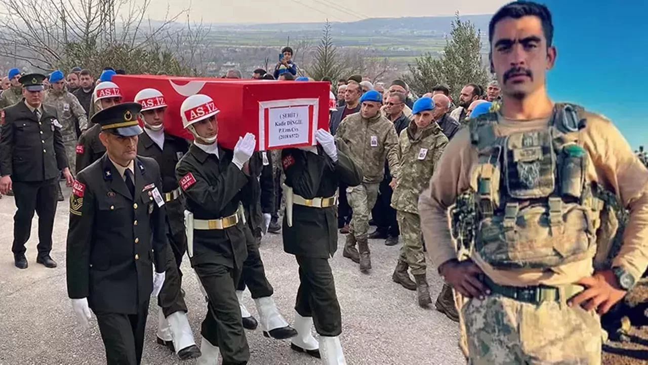 Şehit Piyade Uzman Çavuş Kadir Dingil Gözyaşlarıyla Toprağa Verildi