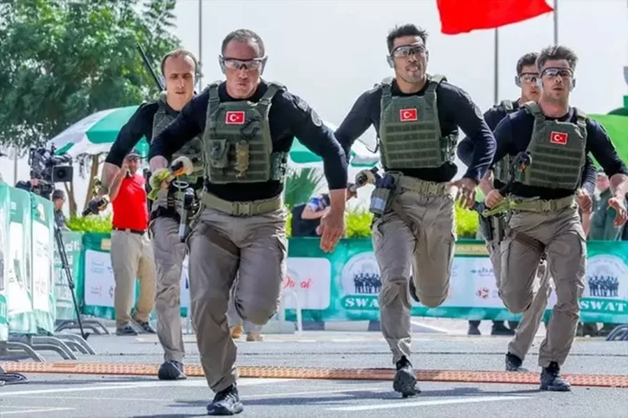 Türk Polis Özel Harekat (PÖH) Ekibi "SWAT Challenge 2024" Yarışmasında 3. Oldu!