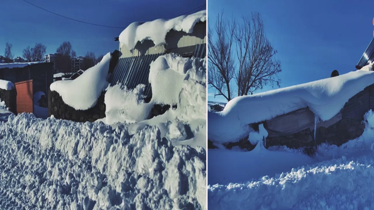 Ardahan 55 Yılın En Büyük Kar Yağışıyla Mücadele Ediyor