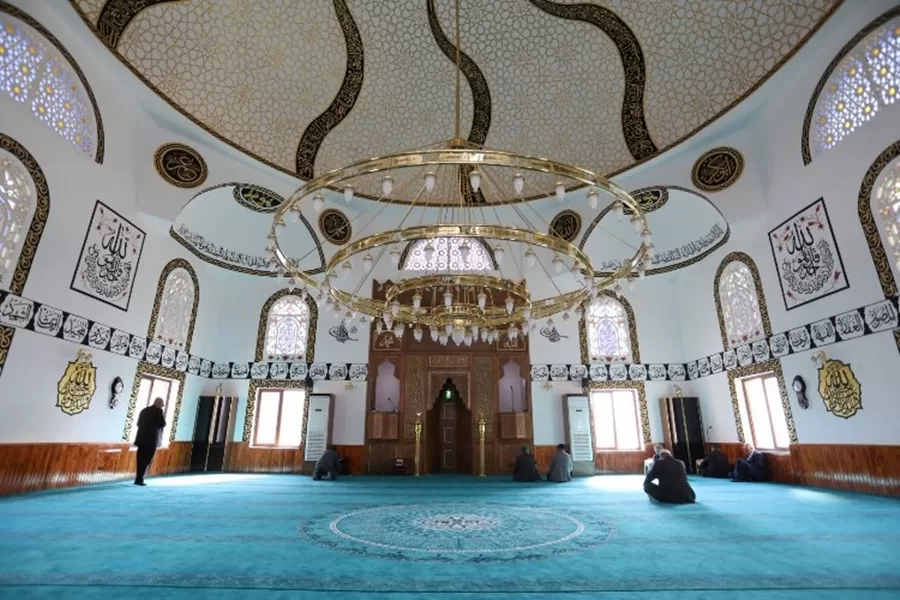 İnegöl'de Mevlana Camii Açıldı