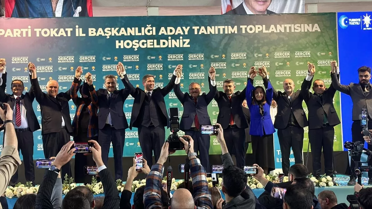 AK Parti'nin Tokat ve İlçe Belediye Başkan Adayları Tanıtıldı