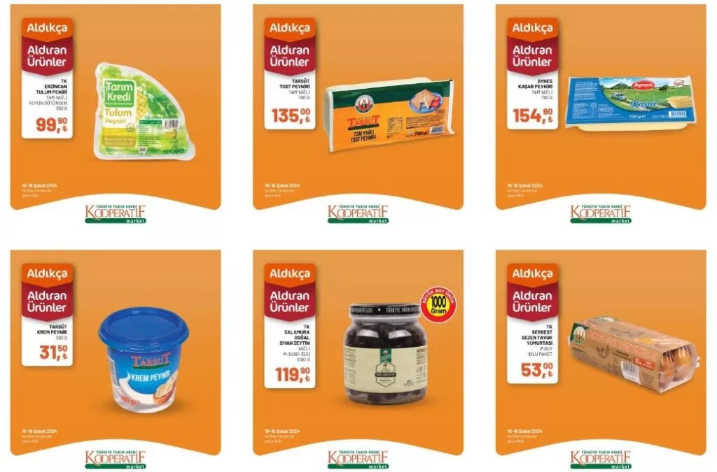 350 Gramı 89,90 TL'ye İndi! Tarım Kredi marketlerde dev indirim!